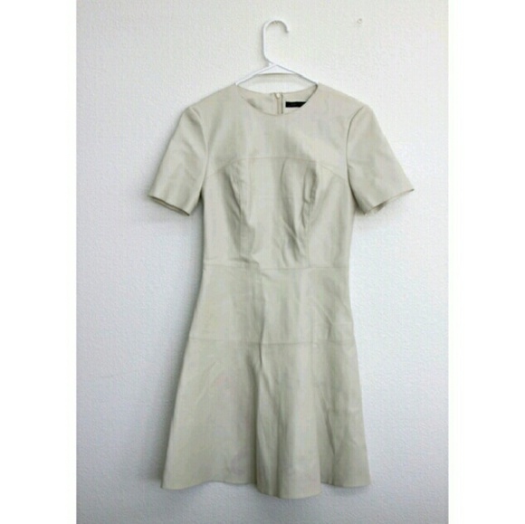 Faux leather Zara dress