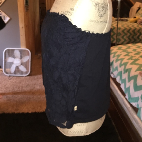 Strapless lace top - Picture 2 of 3