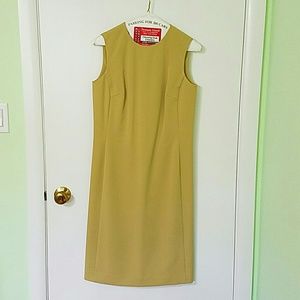 Mustard Color Dress - Vintage