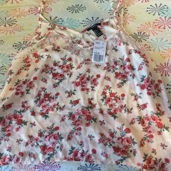 NEW FLORAL TANK TOP