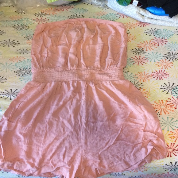Brand new strapless romper
