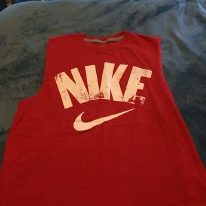 Men's Nike sleeveless shirt , size small