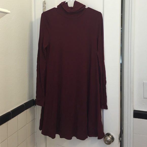 Lulus burgundy dress