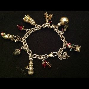 Brighton Christmas Charm Bracelet