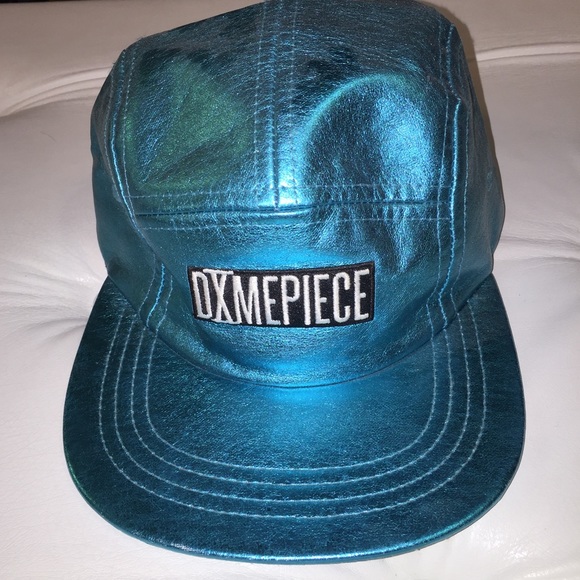 Blue Metallic Dimepiece 5 panel hat