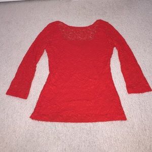 Red Hot Bebe Top!