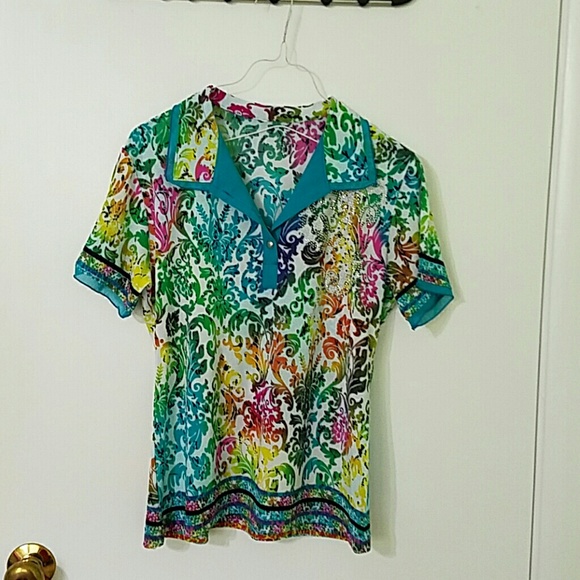 Patterened Shirt - Vintage