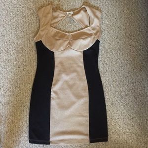Black and Tan dress
