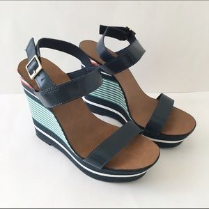 Wedge Open Toe Sandals - Montego Bay Brand