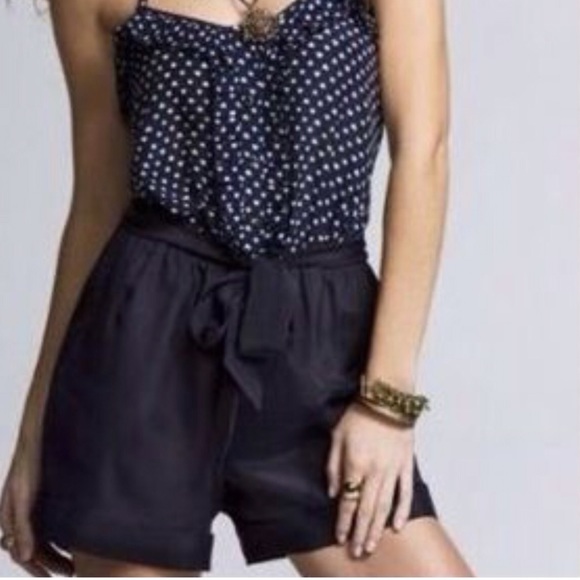 Express navy blue romper