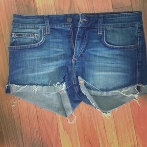Joe's jeans cut-off shorts