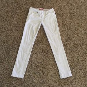 White Skinny Jeans Size 11