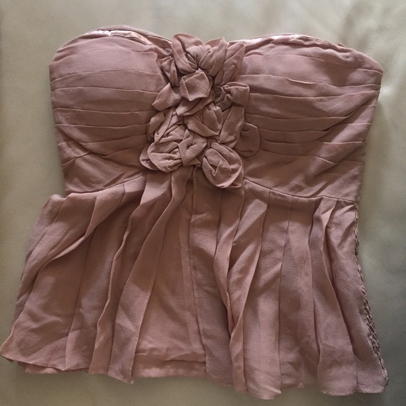 BEBE pink tube top