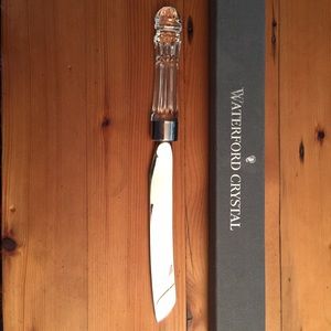 Waterford lismore crystal cake knife