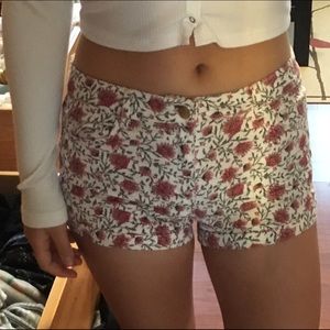 floral shorts from H&m