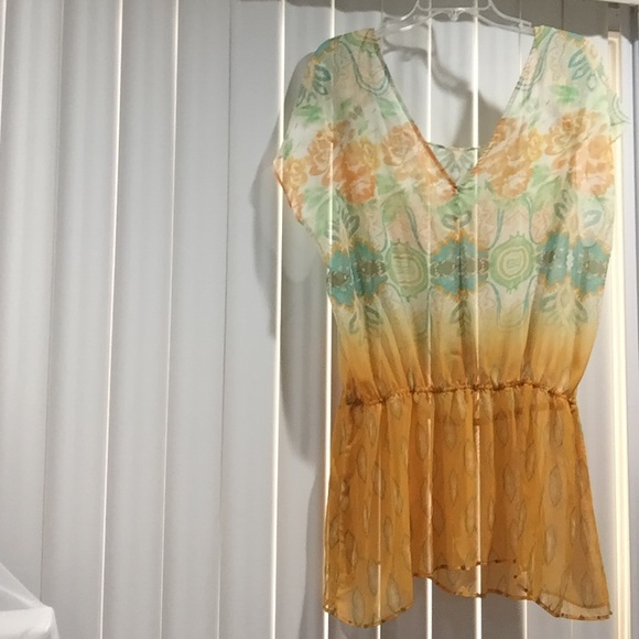 Free People Sheer Summer top