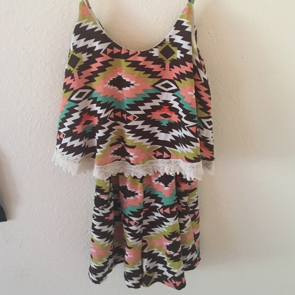 ❤️aztec print romper❤️