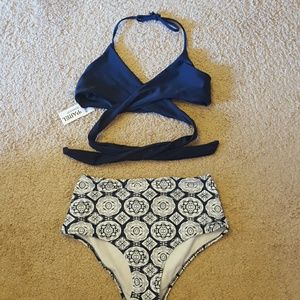 High waisted bikini