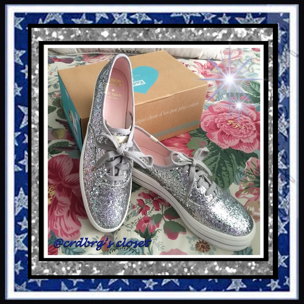 NIB, Kate Spade Triple Kick Keds Sneakers