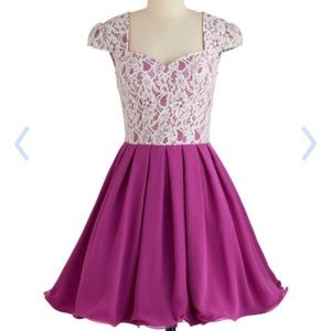 Purple modcloth dress