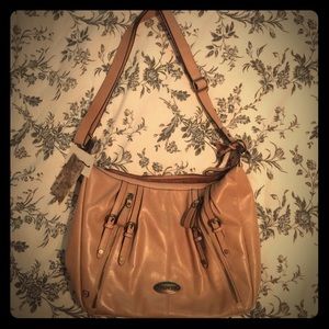 Born Tan Leather Purse