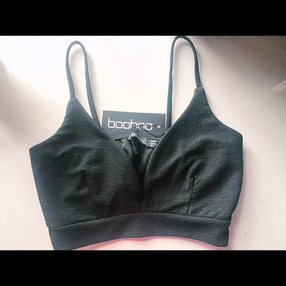 Plunge Crepe Bralette