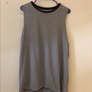 Volcom b&w striped dress