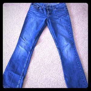 Wide leg jeans