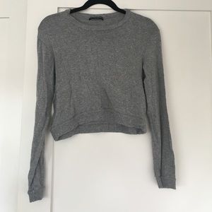 Brandy Melville cropped sweater one size