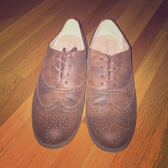 Brown Oxfords