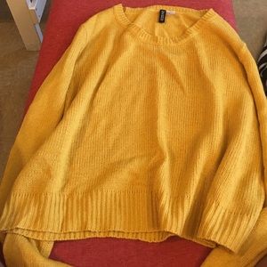 Mustard Knit Sweater