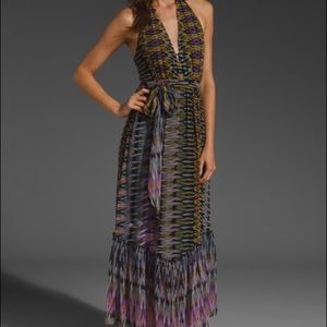 Twelfth St by Cynthia Vincent Halter Midi Dress