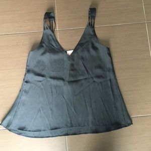 Fancy black flowy shirt