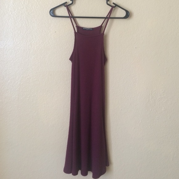 Maroon brandy Melville dress