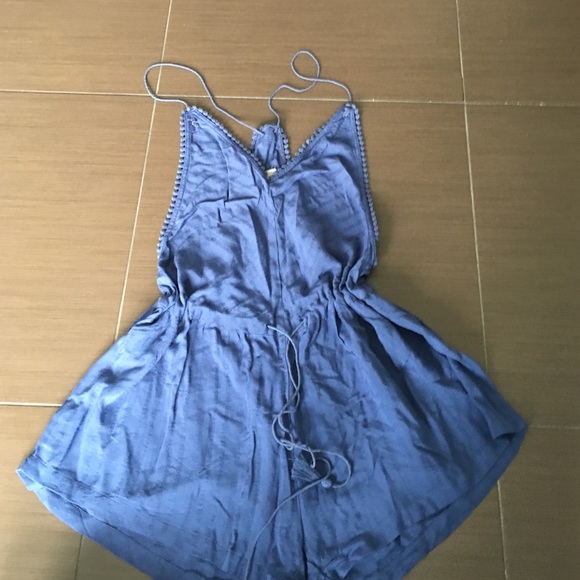 Urban outfitters blue romper