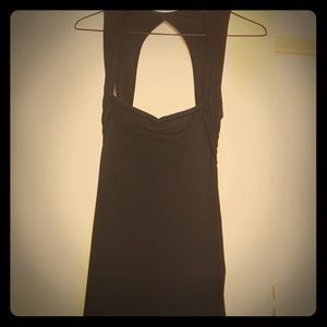 Black cocktail dress