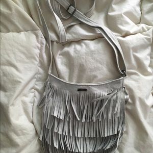 Fringe purse