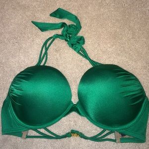Victoria's Secret bombshell green swimsuit top