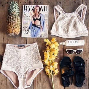For Love and Lemons Intimates & Sleepwear - For Love & Lemons pear blossom high waist panty For Love and Lemons Intimates & Sleepwear - For Love & Lemons pear blossom high waist panty