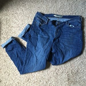 Old Navy skinny jeans "sweetheart" fit