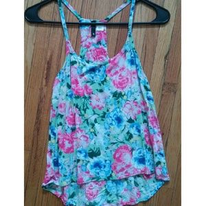 Floral Print Tank Top