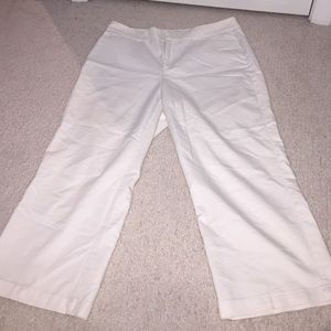 Dockers White Capri Dress Pants