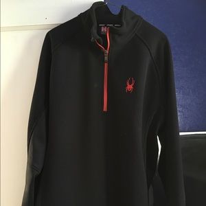 Men's Spyder half zip core sweater