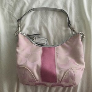NWOT PINK COACH BAG