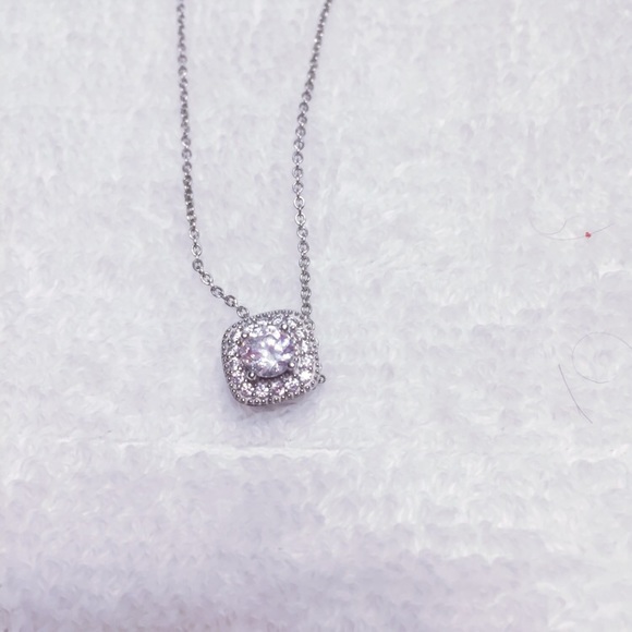CZ pendant necklace