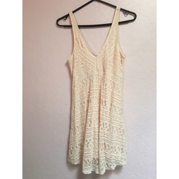 Beautiful Blush Pink Lace Dress