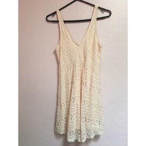 Beautiful Blush Pink Lace Dress