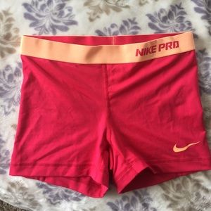 Nike Pro dri-fit shorts