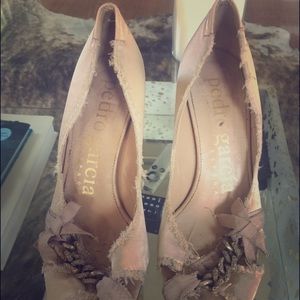 Pedro Gracia open toe heels