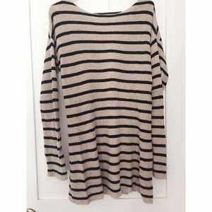 Old Navy Long Striped Sweater
